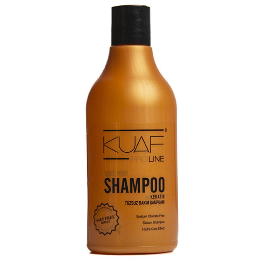 Kuaf Salt-Free Keratin Shampoo 500ml - Gentle, Nourishing Hair Care for Sensitive Scalps