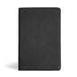 KJV Personal Size Giant Print Bible, Black Genuine Leather, Indexed - Leather