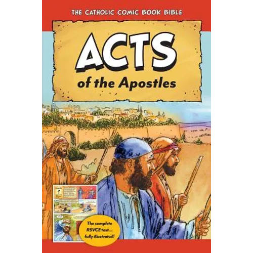 The Catholic Comic Book Bible: Acts of the Apostles - Paperback