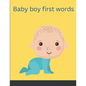 Baby boy first words - Paperback