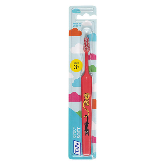 Tepe Kids Soft Toothbrush for Children Aged 3-5 Years - Gentle Oral Care for Kids