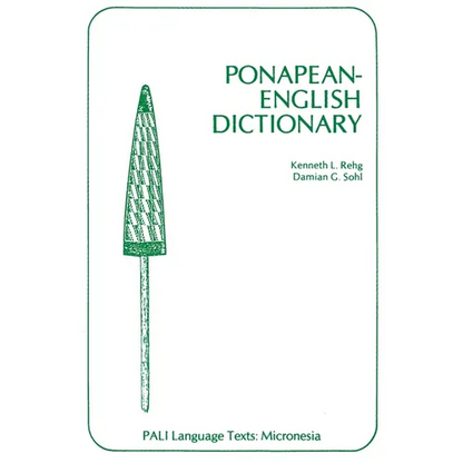 Ponapean-English Dictionary - Hardcover