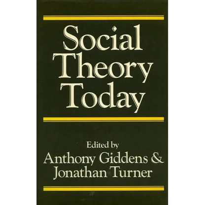 Social Theory Today - Paperback