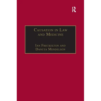 Causation in Law and Medicine - Paperback