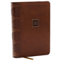 KJV Holy Bible: Compact with 43,000 Cross References, Brown Leathersoft, Red Letter, Comfort Print: King James Version - Imitation Leather