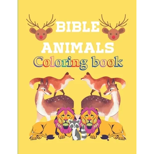 Bible animals: Coloring book - Paperback