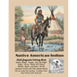 Native American Indian Adult Grayscale Coloring Book: Indian Camps, Teepee Day and Night, Eagles, Horses, Walks with Wolves, Buffalo, Moose, Bears: Oh - Paperback