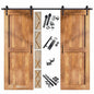 Classic Double Barn Door Kit | Black Hardware