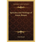 Speeches and Writings of Annie Besant - Paperback