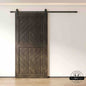 Pine Wood Patterned DIY Barn Door | 80"-84" x 26"-50"