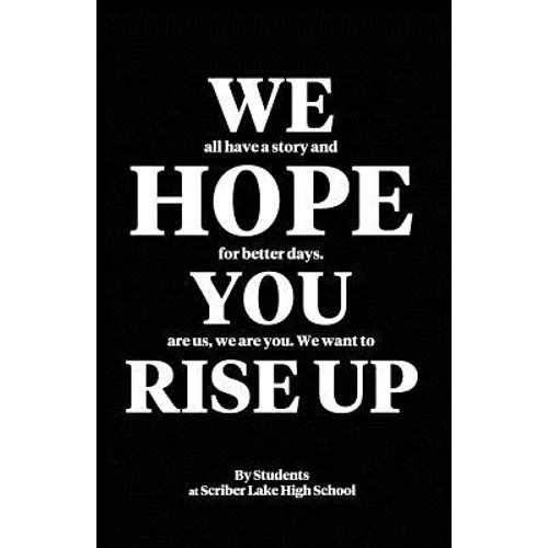 We Hope You Rise Up - Paperback