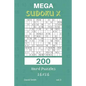 Mega Sudoku X - 200 Hard Puzzles 16x16 Vol.3 - Paperback