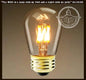 LED Edison Style Light Bulb for Mason Jar Lighting - 40 watts Equivalent
