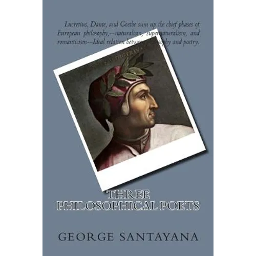 Three Philosophical Poets - Paperback