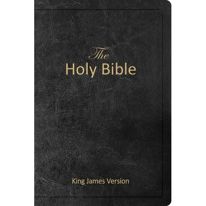 The Holy Bible - King James Version (Kjv, Holy Spirit Edition, Black Imitation Leather, Dedication Page, Prayer Section) - Leather