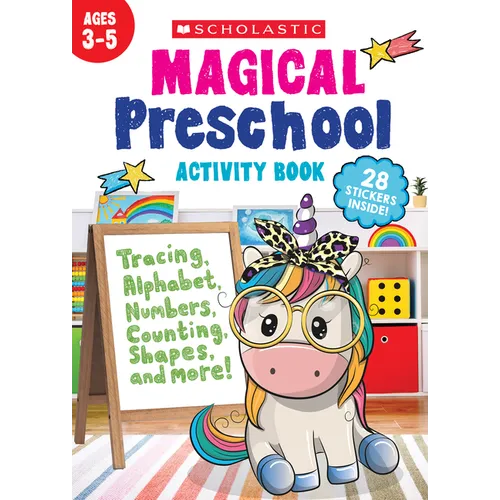 Magical Preschool Activity Book - Paperback