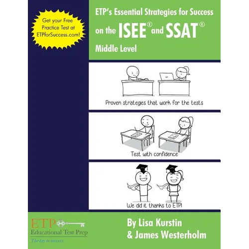ETP's Essential Strategies for Success on the ISEE and SSAT: Middle Level - Paperback