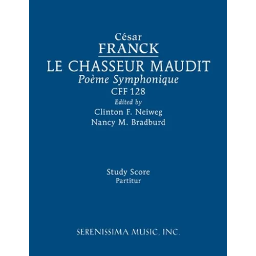 Le Chasseur maudit, CFF 128: Study score - Paperback