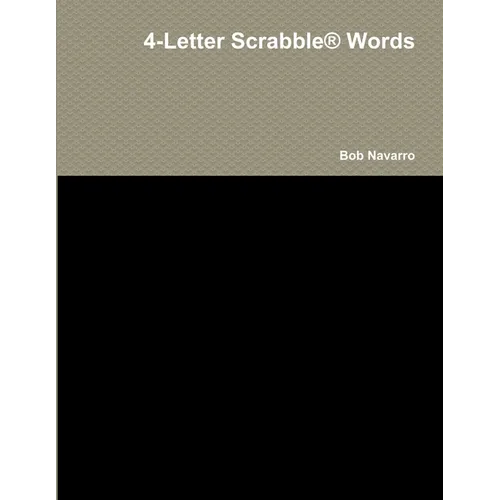 4-Letter Scrabble(R) Words - Paperback