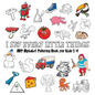 I Spy Every Little Things: ABC Alphabet Coloring Book Educative for Kids 3-8, Hardback - Hardcover