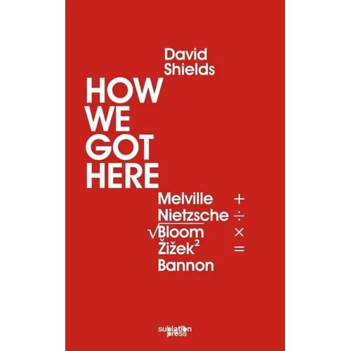 How We Got Here: Melville Plus Nietzsche Divided by the Square Root of (Allan) Bloom Times Zizek (Squared) Equals Bannon - Paperback