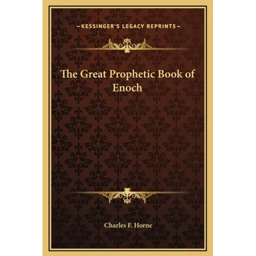 The Great Prophetic Book of Enoch - Hardcover