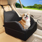 Elevated Dog Car Seat Booster Bed for Small Dogs & Cats – Travel Carrier Seat