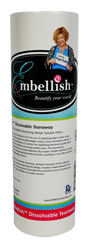 Embellish Dissolvable Tearaway  9" x 10 yds