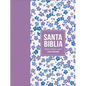 Biblia Rvr 1960 Compacta Símil Piel Flores Lila Claro (Bible Rvr 1960 Compact Size Leatherlike Light Lilac Flowers(spanish Edition) - Leather