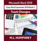Word 2019 Track Changes - Paperback