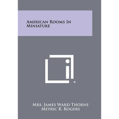 American Rooms in Miniature - Paperback