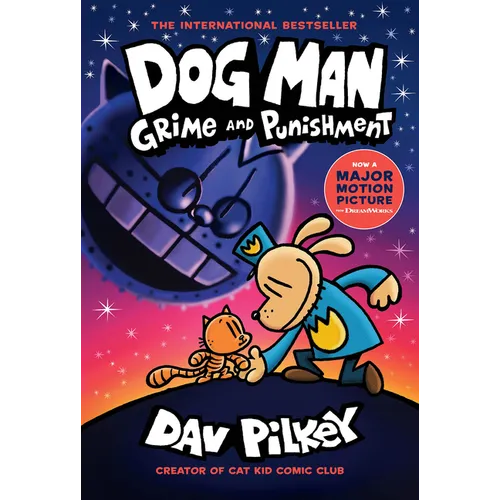 Dog Man: Grime and Punishment: A Graphic Novel (Dog Man #9): From the Creator of Captain Underpants: Volume 9 - Hardcover