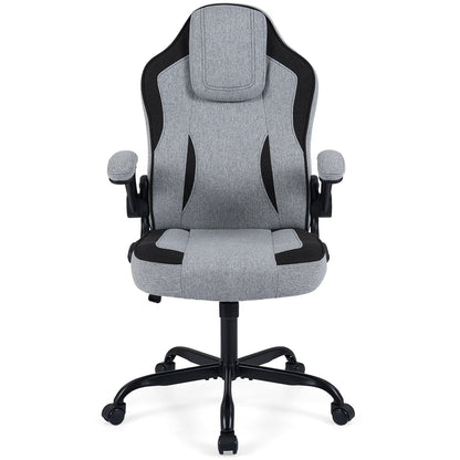 Ergonomic Computer Office Chair with 90¬∞ Flip-up Armrests