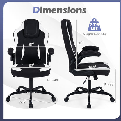 Ergonomic Computer Office Chair with 90¬∞ Flip-up Armrests