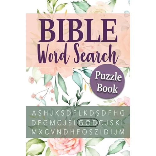 Bible Word Search Puzzle Book: Large Print Puzzle Word Search For Adults - Paperback