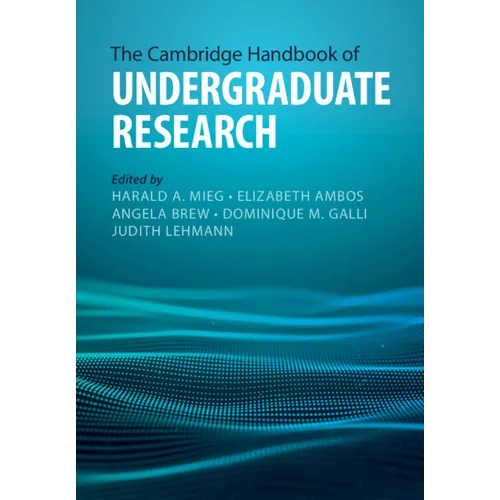 The Cambridge Handbook of Undergraduate Research - Paperback