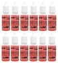 12 Bottles of JSP Silver & Sterling Jewelry Precious Metal Test Acid Karat Testing Solutions