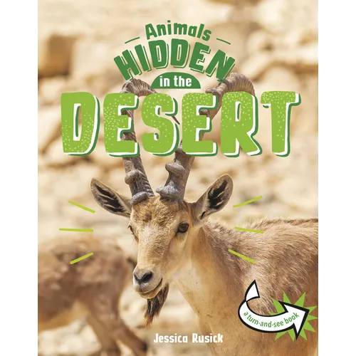 Animals Hidden in the Desert - Hardcover