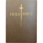 KJV Sword Bible, Large Print, Coffee Ultrasoft: (Red Letter, Brown, 1611 Version) - Imitation Leather