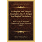 An English And Tongan Vocabulary, Also A Tongan And English Vocabulary: With A List Of Idiomatic Phrases And Tongan Grammar (1897) - Paperback