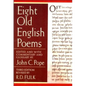 Eight Old English Poems - Paperback