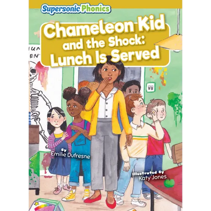Chameleon Kid and the Shock: Lunch Is Served - Library Binding