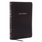 KJV, Reference Bible, Personal Size Giant Print, Bonded Leather, Black, Red Letter Edition - Bonded Leather