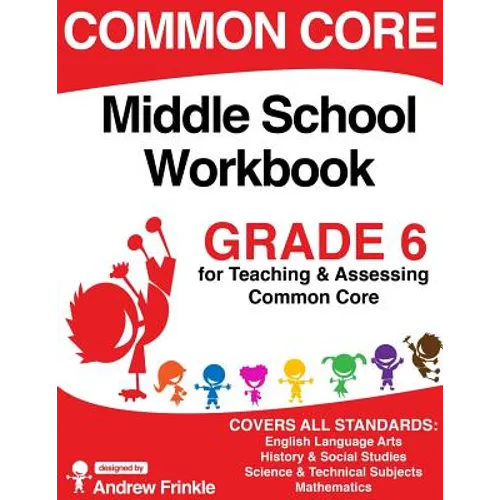 Common Core Middle School Workbook Grade 6 - Paperback