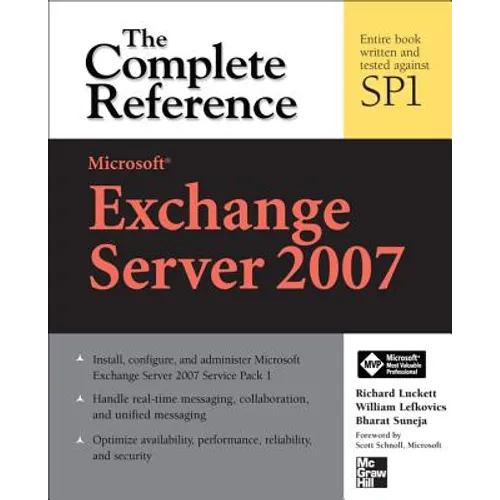 Microsoft Exchange Server 2007: The Complete Reference - Paperback