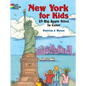 New York for Kids: 25 Big Apple Sites to Color - Paperback