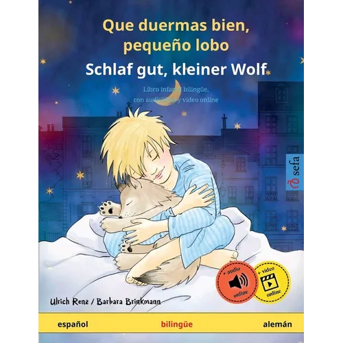 Que duermas bien, pequeño lobo - Schlaf gut, kleiner Wolf (español - alemán) - Paperback
