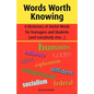 Words Worth Knowing - Paperback
