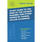 Study Guide to The Rime of the Ancient Mariner and Other Works by Samuel Taylor Coleridge - Paperback