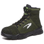 Men's Winter Safety Work Boots - Steel Toe Waterproof Insulated Construction Boots
